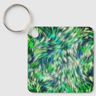 Chaveiro Textura em tecido Peles verdes Design-68745