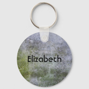 Chaveiro Textura personalizada de parede de pedra de inclin