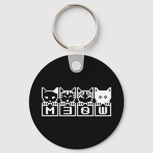 CHAVEIRO THE 8-BIT CATS M30W (Frente)