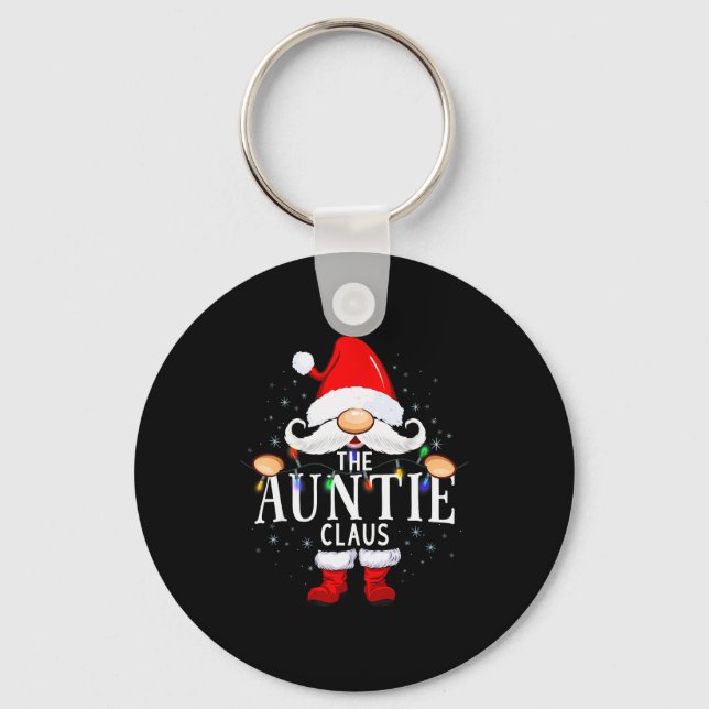 Chaveiro The Auntie Claus Christmas Matching Pajama  (Frente)
