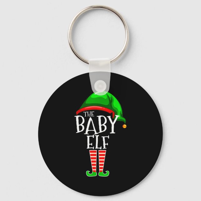 Chaveiro The Baby Elf Group Matching Family Christmas  (Frente)