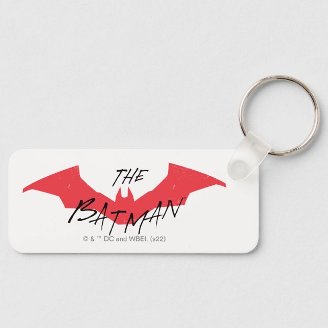 Chaveiro The Batman Handwritten Bat Logo (Frente)