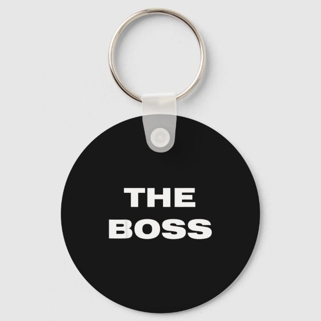Chaveiro The Boss - The Real Boss Couple  (Frente)