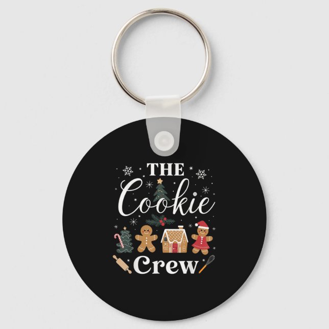Chaveiro The Cookie Crew Christmas Baking Cookie Lover Kids (Frente)