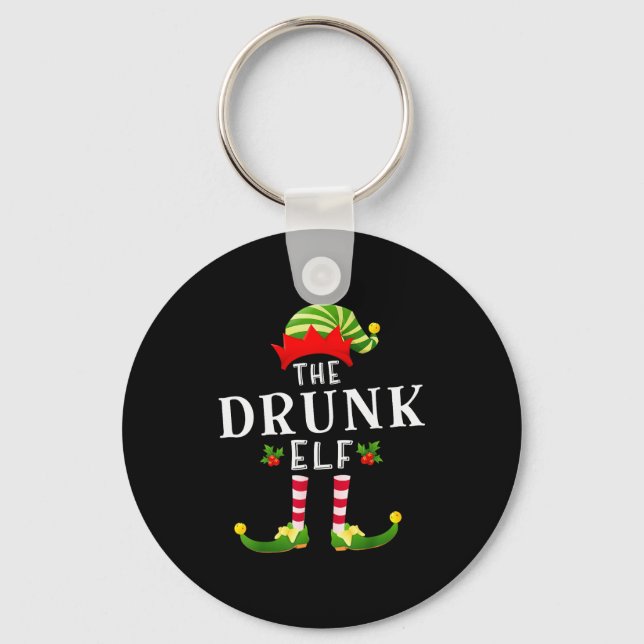 Chaveiro The Drunk Elf Christmas Matching Pajama  (Frente)