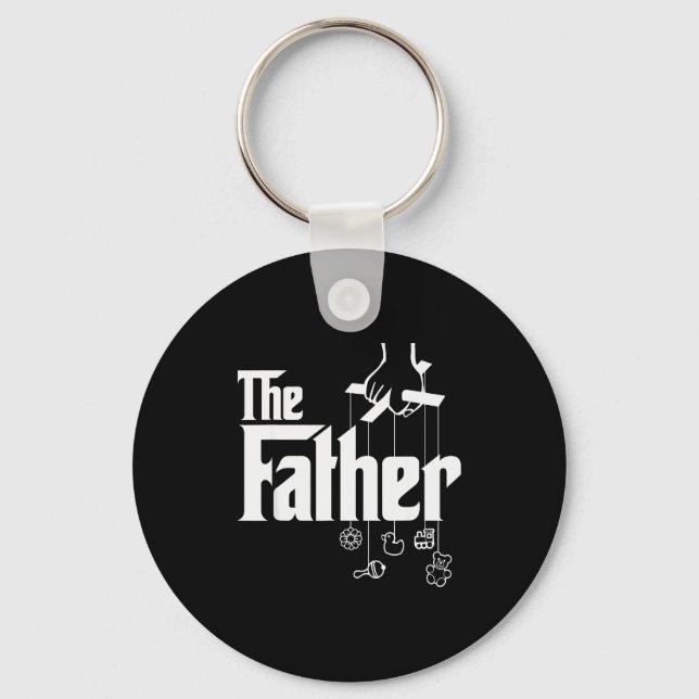 Chaveiro The Father! First Time Father's Day, New Dad Gift  (Frente)