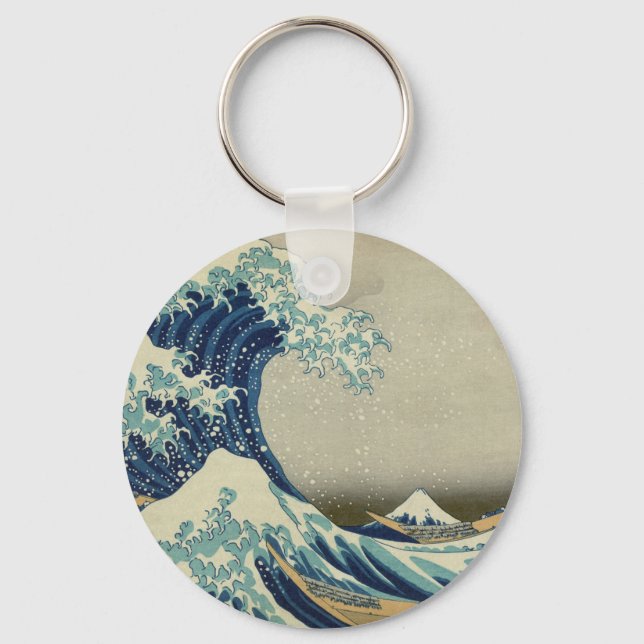Chaveiro The Great Wave off Kanagawa (Frente)