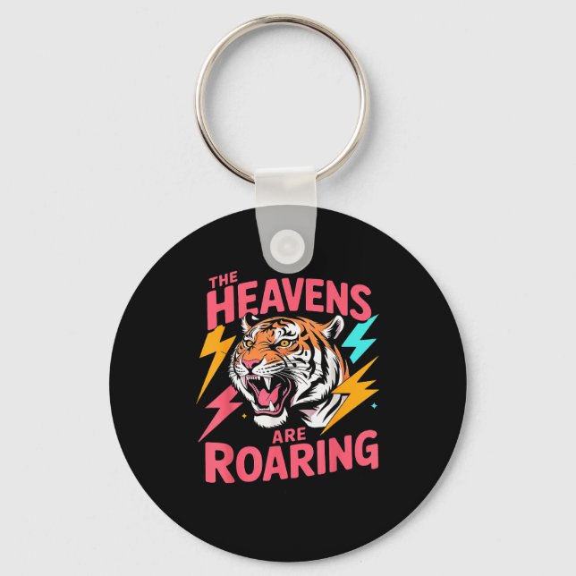Chaveiro The Heavens Are Roaring Psalm 19_1 Tiger Christian (Frente)