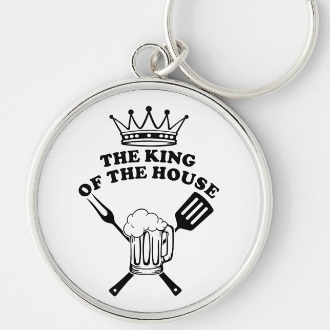 Chaveiro The King of the House (Frente)
