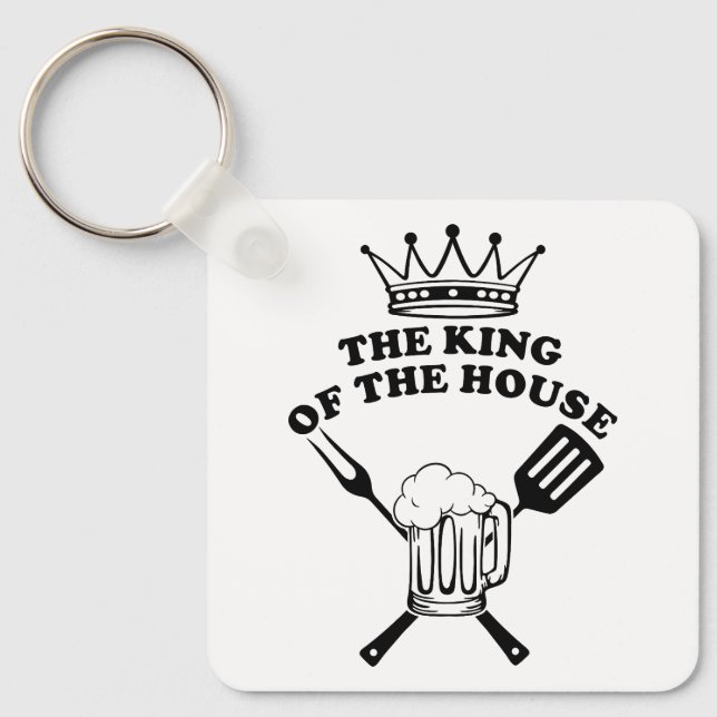 Chaveiro The King of the House (Frente)
