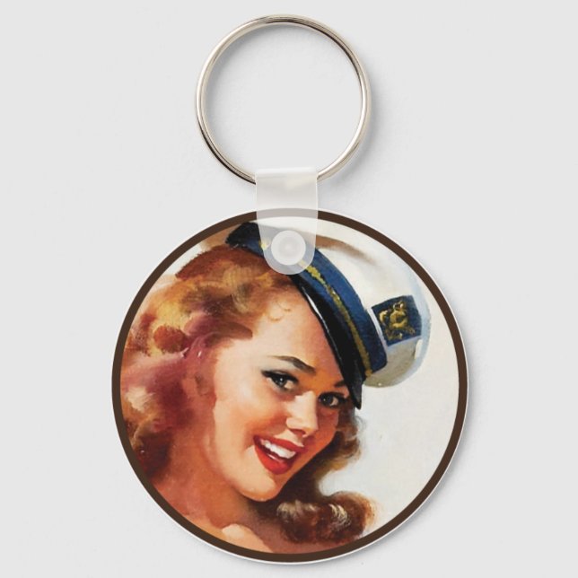 Chaveiro The Kitsch BItsch : Retratos Pin-Up (Frente)