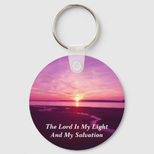 Chaveiro The Lord is My Light And My Salvation