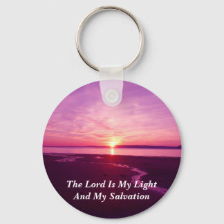 Chaveiro The Lord is My Light And My Salvation