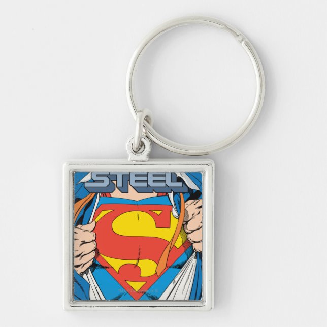 Chaveiro The Man of Steel #1 Collector's Edition (Frente)