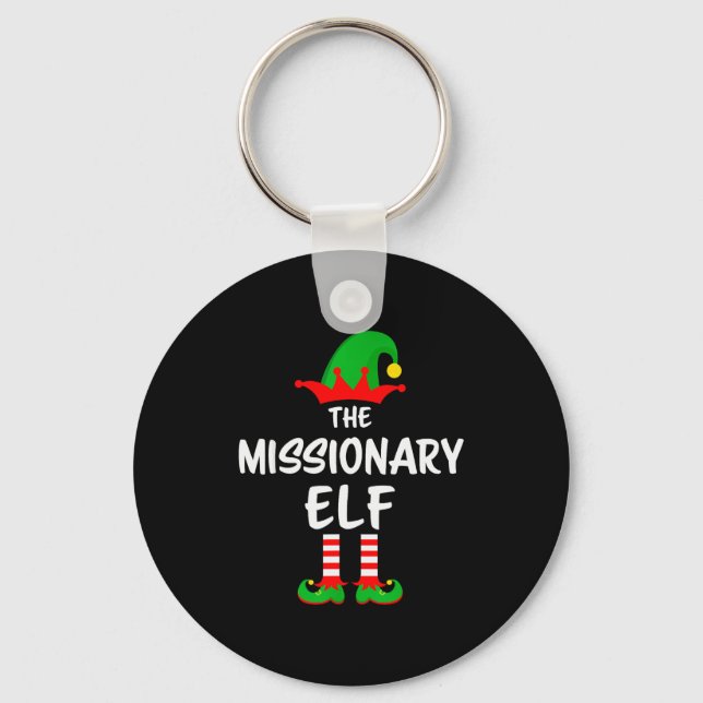 Chaveiro The Missionary Elf Matching Family Christmas  (Frente)