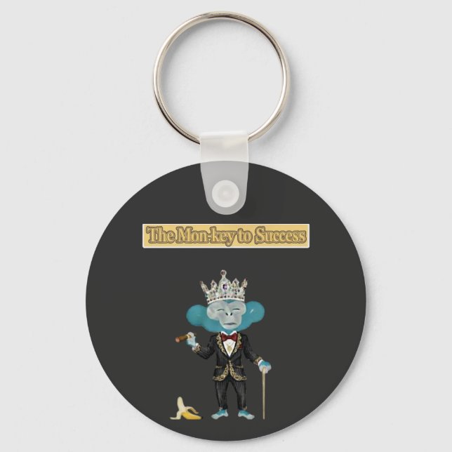 Chaveiro The Mon-Key to success (Frente)