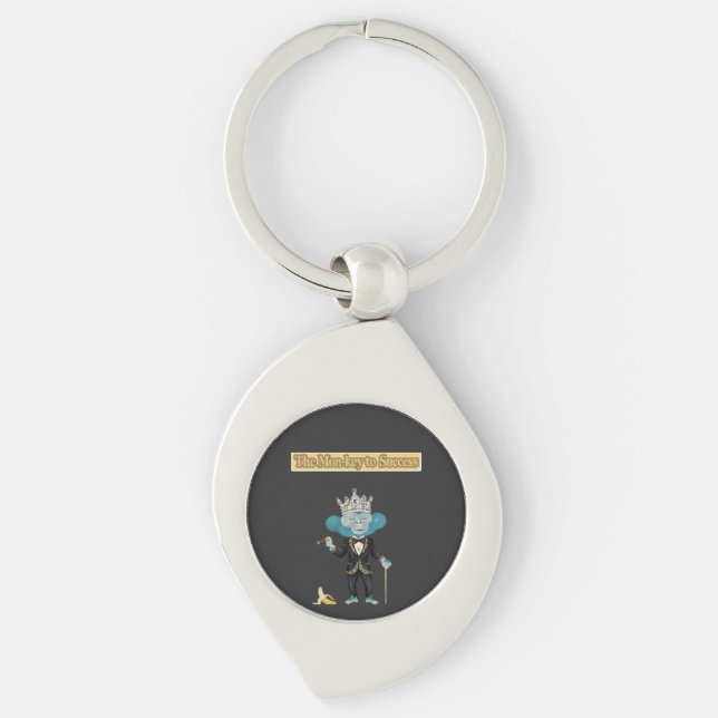 Chaveiro The Mon-key To success gift  (Frente)