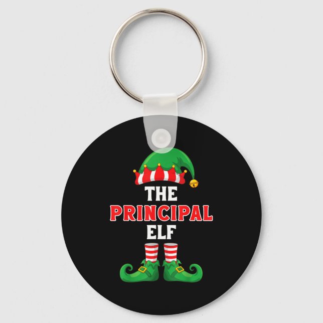 Chaveiro The Principal Elf Christmas For Principal School P (Frente)