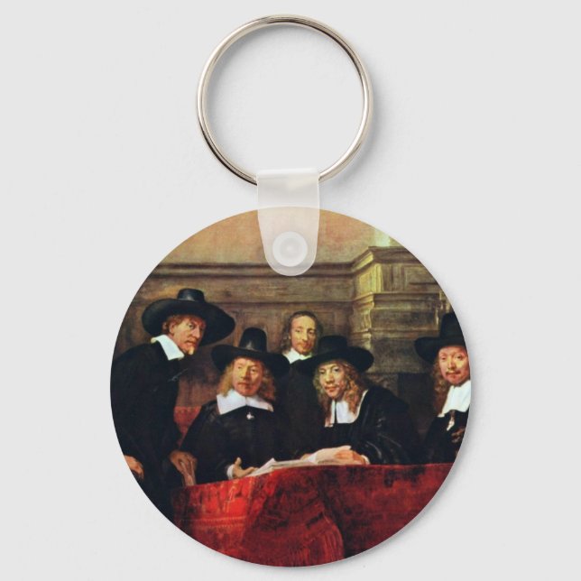 Chaveiro The Sampling Officials. By Rembrandt Van Rijn (Frente)