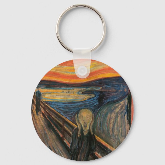 Chaveiro The Scream by Edvard Munch (Frente)