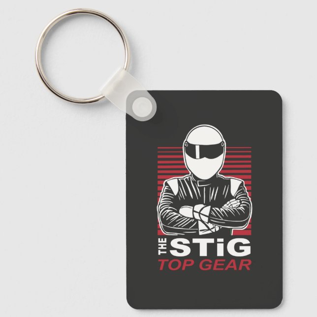 Chaveiro The Stig Top Gear (Frente)
