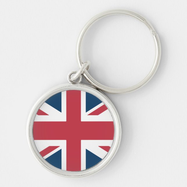 Chaveiro The Union Jack British Flag Keychain  (Frente)