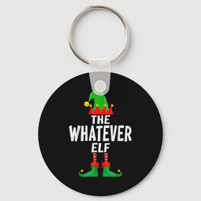 Chaveiro The Whatever Elf Matching Family Christmas  (Frente)