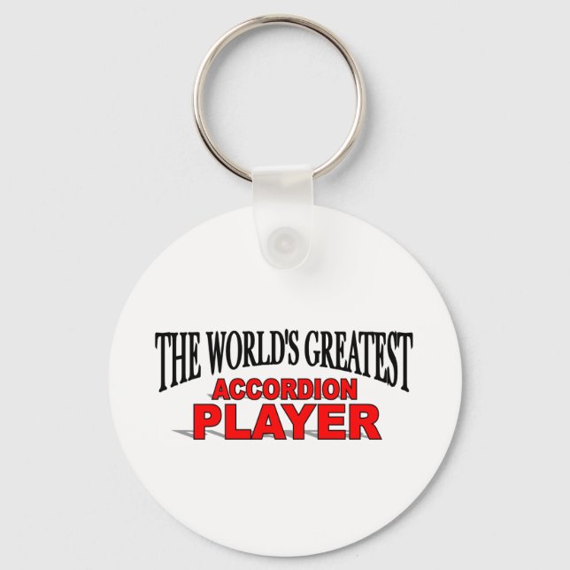 Chaveiro The World's Greatest Accordion Player (Frente)