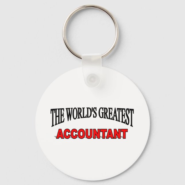 Chaveiro The World's Greatest Accountant (Frente)