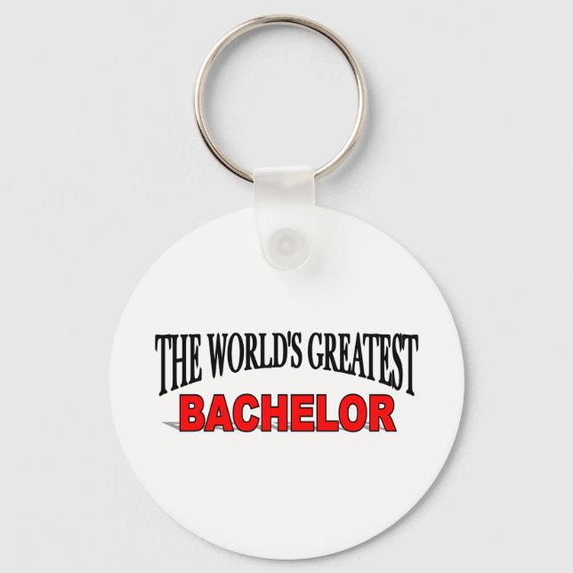 Chaveiro The World's Greatest Bachelor (Frente)