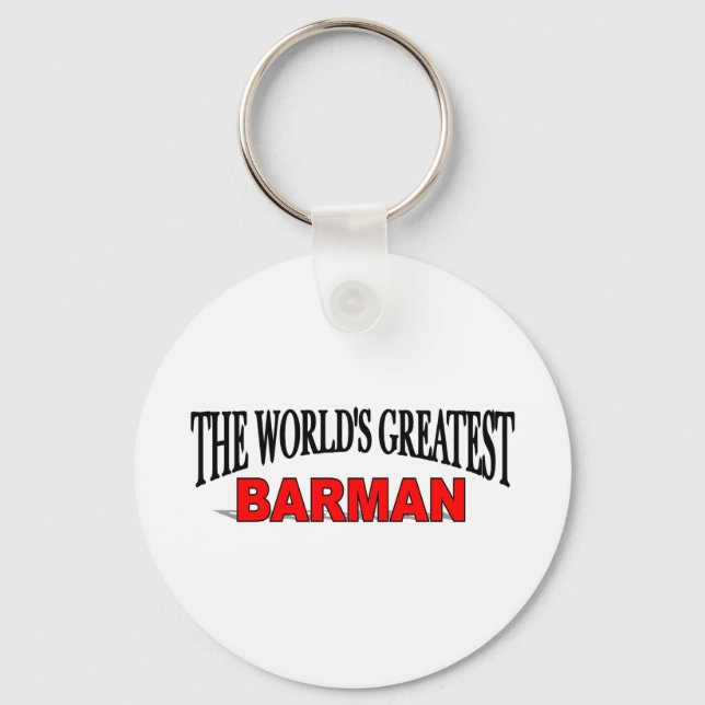 Chaveiro The World's Greatest Barman (Frente)