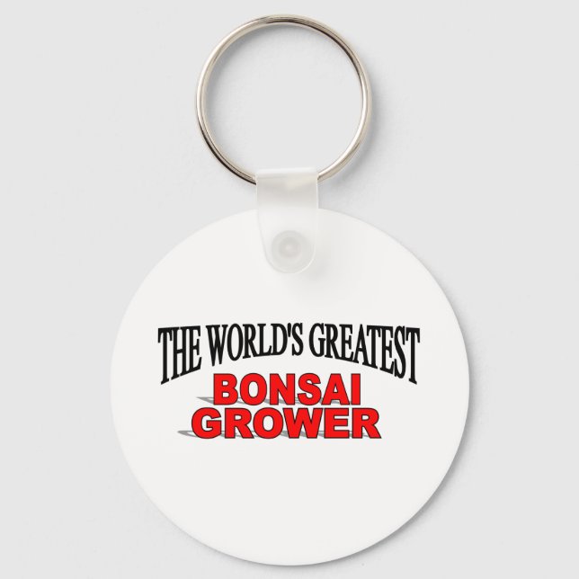 Chaveiro The World's Greatest Bonsai Grower (Frente)