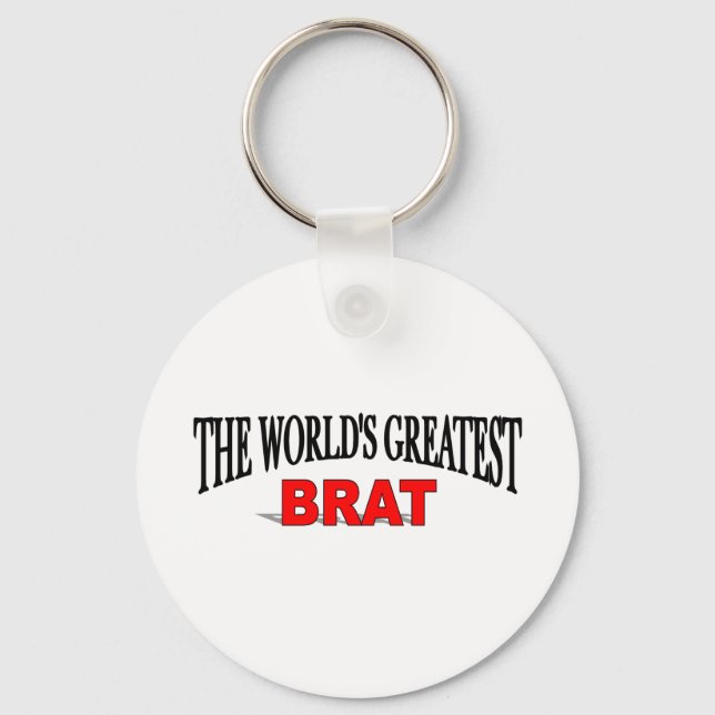 Chaveiro The World's Greatest Brat (Frente)