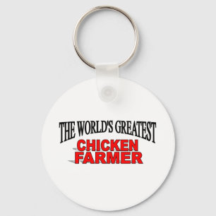 Chaveiro The World's Greatest Chicken Farmer