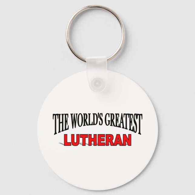 Chaveiro The World's Greatest Lutheran (Frente)