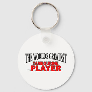 Chaveiro The World's Greatest Tambourine Player