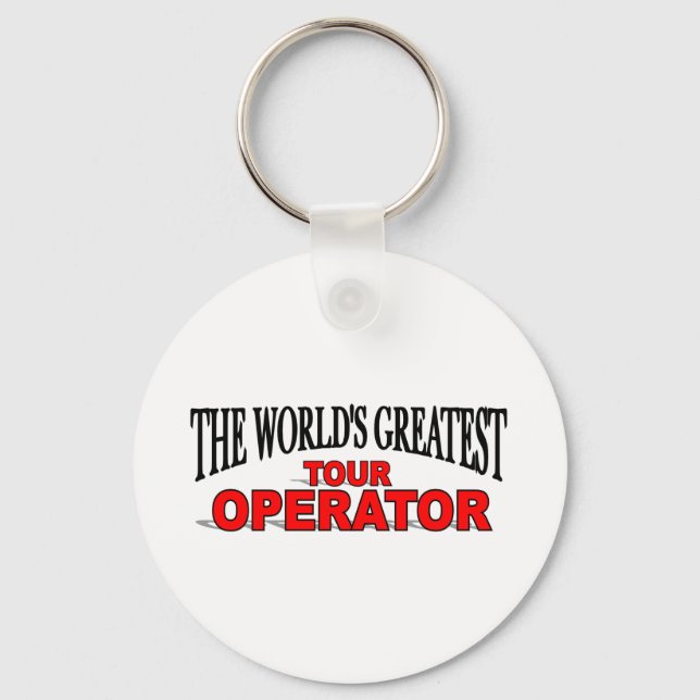 Chaveiro The World's Greatest Tour Operator (Frente)