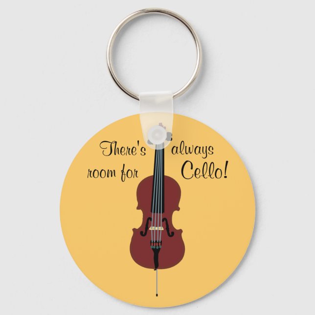Chaveiro There's always room for Cello! (Frente)
