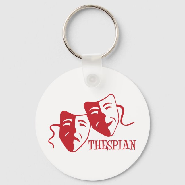 Chaveiro thespian red (Frente)