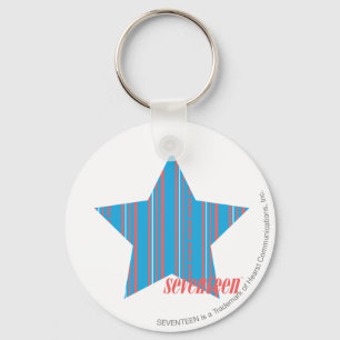 Chaveiro Thin Stripes Aqua 2