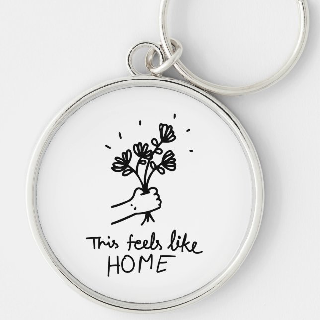 Chaveiro This Feels Like Home (Frente)
