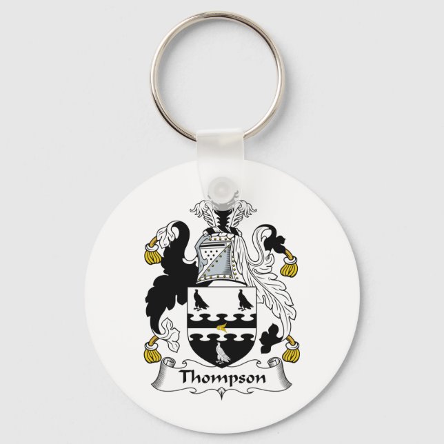 Chaveiro Thompson Family Crest (Frente)