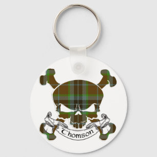 Chaveiro Thomson Tartan Skull