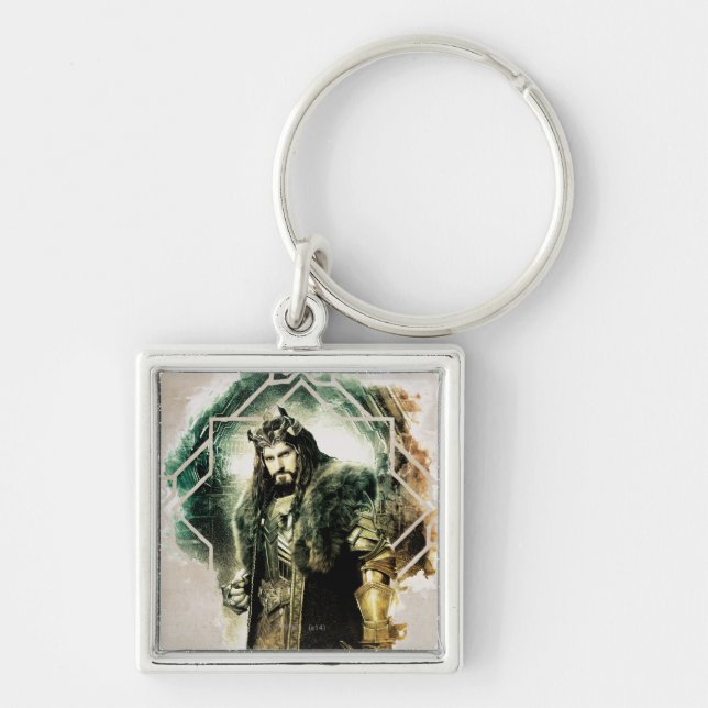 Chaveiro THORIN OAKENSHIELD™ - Rei Sob A Montanha (Frente)