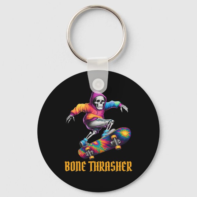 Chaveiro Thrasher Skeleton Halloween Costume (Frente)