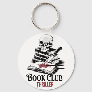 Chaveiro Thriller de Clube do Livro