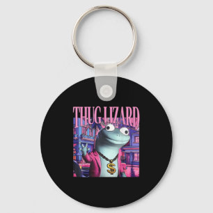 Chaveiro Thug Lizard Funny Weirdcore Animal Lizard Lizard L