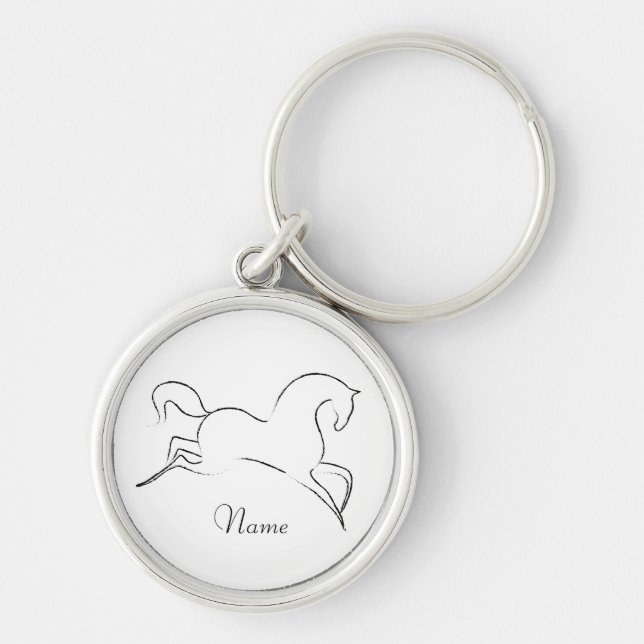 Chaveiro Thunder_Cove Cavalo Selvagem (Frente)