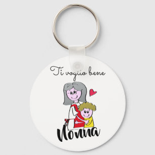 Chaveiro Ti voglio bene Nonna