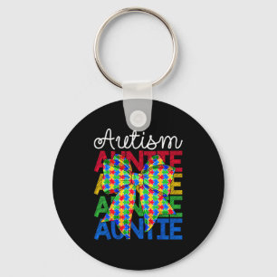 Chaveiro Tia autismo tia dia de conscientização do autismo